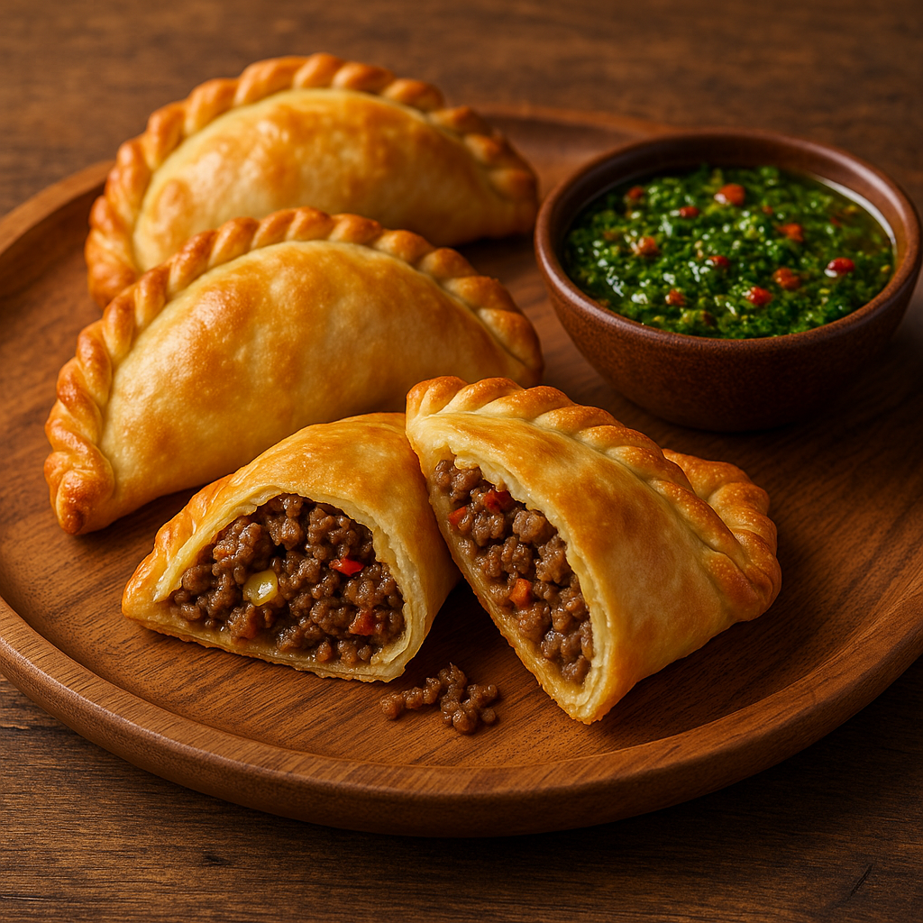 Argentinische Empanadas mit Rindfleisch