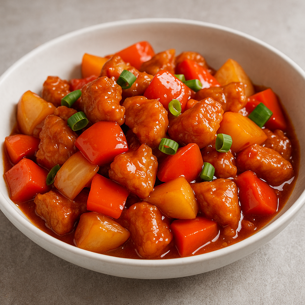 Schweinefleisch süß‑sauer (Tang Cu Li Ji)