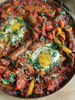 Tunesische Shakshuka mit Merguez