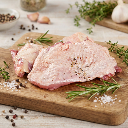 Bio Knospe Poulet-Schenkelsteak nature 200g