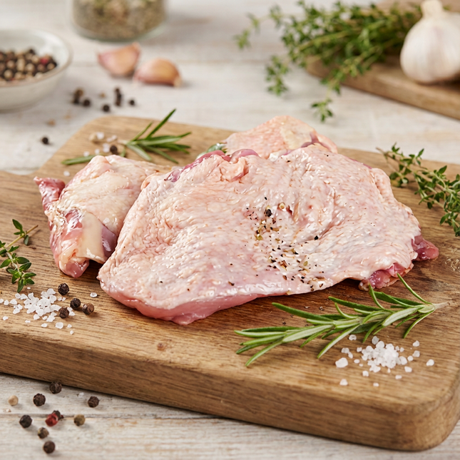 Bio Knospe Poulet-Schenkelsteak nature 200g