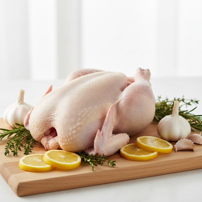 Bio Knospe Poulet ganz 1.2Kg