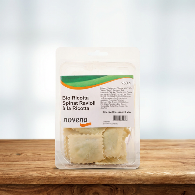 Ricotta Spinat Ravioli 250g