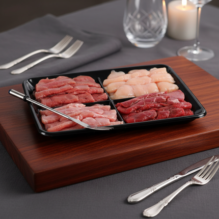 Bio Chinoise Platte Classic für 2 pers.