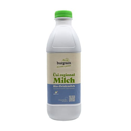 Bio Drinkmilch  Burgrain  past. 1 L