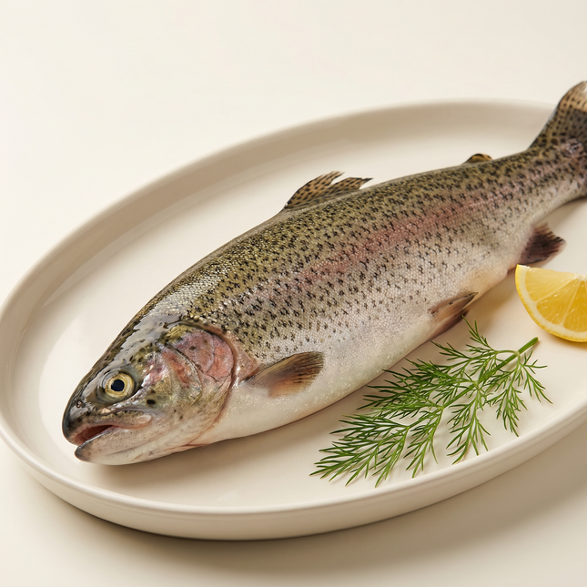 Bio Knospe Forellen ganz Blausee 300g