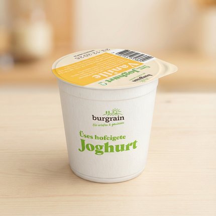 Bio Burgrain Joghurt Vanille 150 g