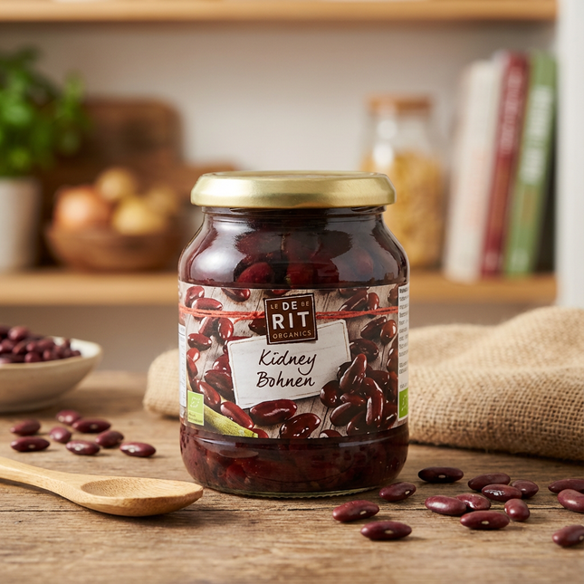 Bohnen Kidney gekocht
