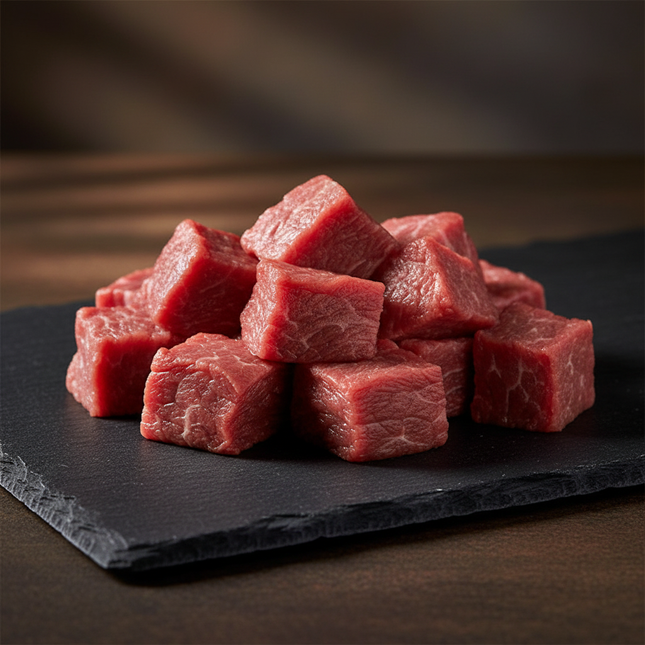 Bio Knospe Galloway Rind Voressen mager 300g