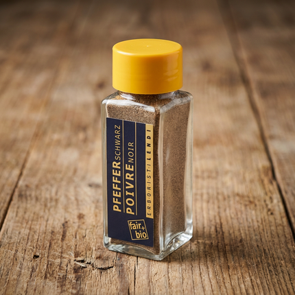 Pfeffer schwarz gemahlen 35g Streuer