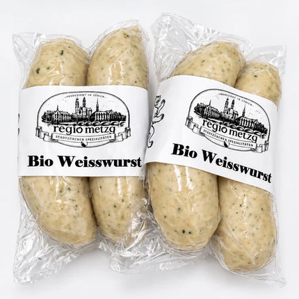 Bio Züri Weisswurst 1Paar ca. 120g
