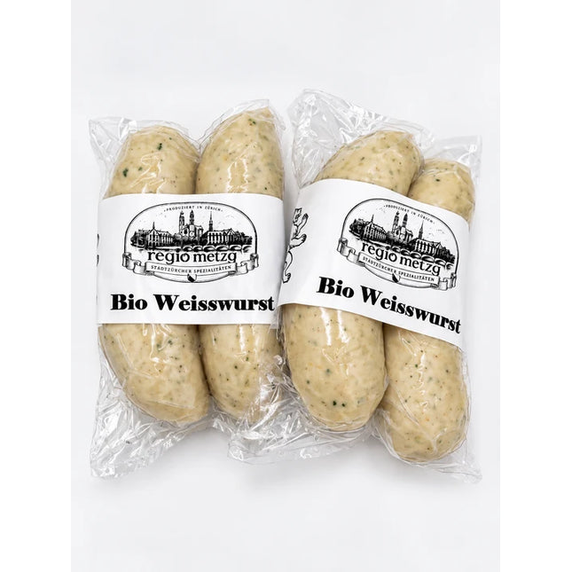 Bio Züri Weisswurst 1Paar ca. 120g