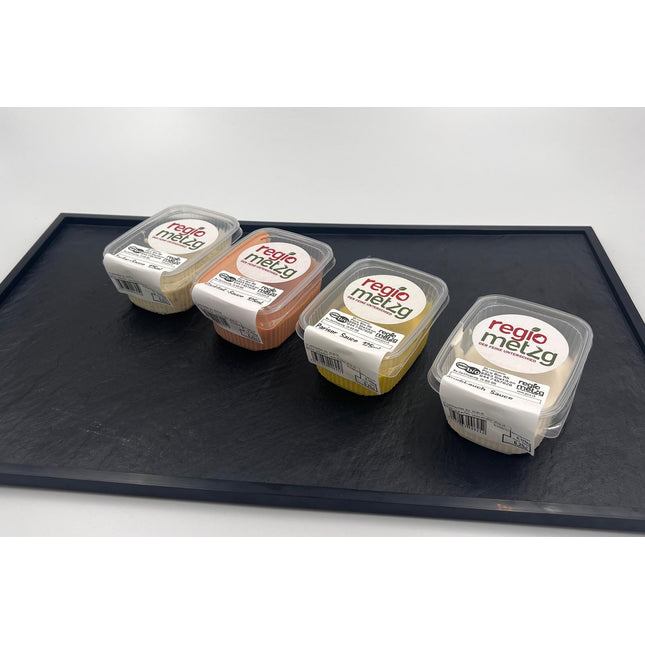 Fleisch Fondue Saucen Set Knoblauchsauce Parisesauce Cocktailsauce Tartarsauce