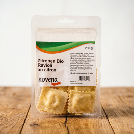 Bio Zitronen Ravioli 250g Novena