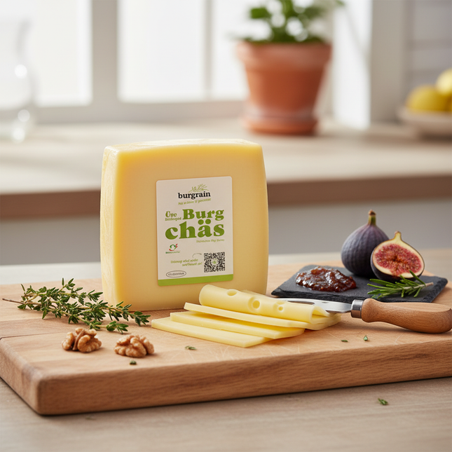 Bio Burgrain Burgkäse ca. 200 g