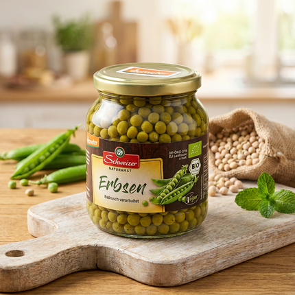 Erbsen fein