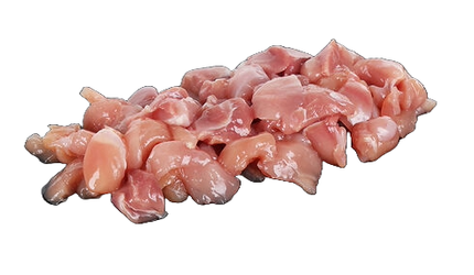 Bio Knospe Poulet Schenkel- Geschnetzeltes 200g